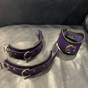 Stockroom leather set